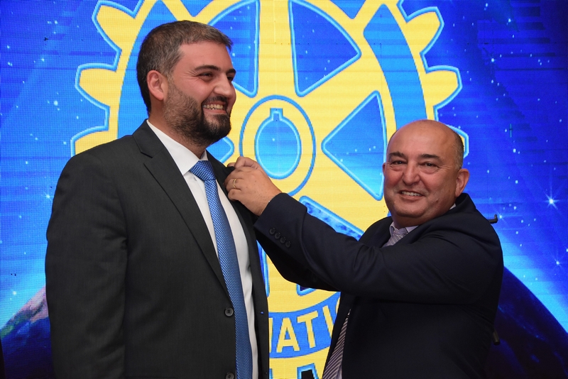 Rotary Rotaract and Interact Handing Over